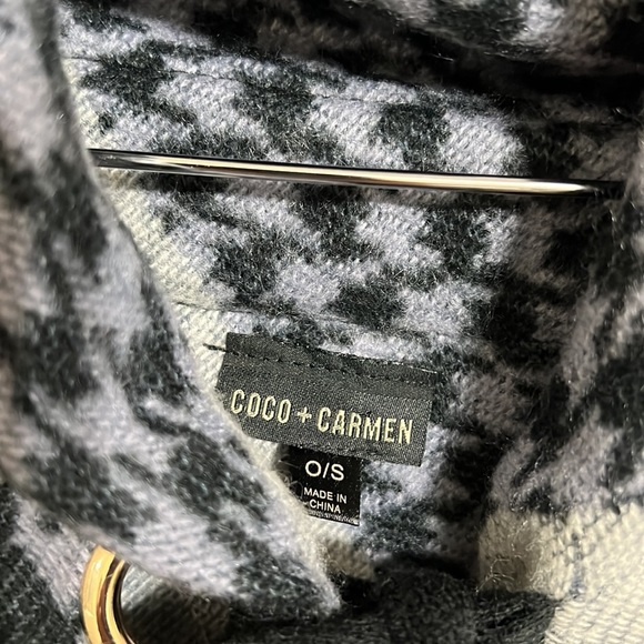 Poncho Leggero Coco + Carmen In Cotone Spazzolato, Colore Tortora, Taglia Unica Donna